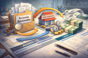 ファクタリングがバランスシートに与える影響と仕訳の仕方を解説